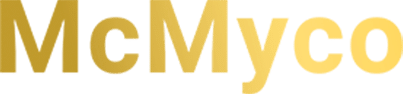 McMyco logo gold